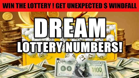 dreaming of numbers lotto|How to Dream of Winning Lottery Numbers.